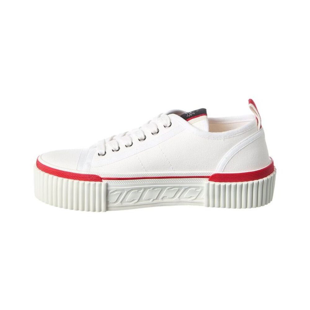 Christian Louboutin Super Pedro Canvas Platform Sneaker - Picture 2 of 5
